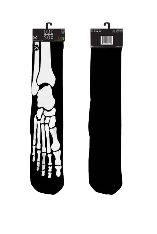 Kids’ Odd Sox Skeleton Crew Socks – Spooky Everyday Style    ODD SOX