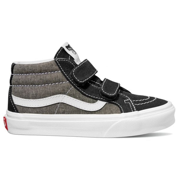 Kid's Van's Sk8-Mid (Reissue) V – Classic Mid-Top with Easy Straps    VANS