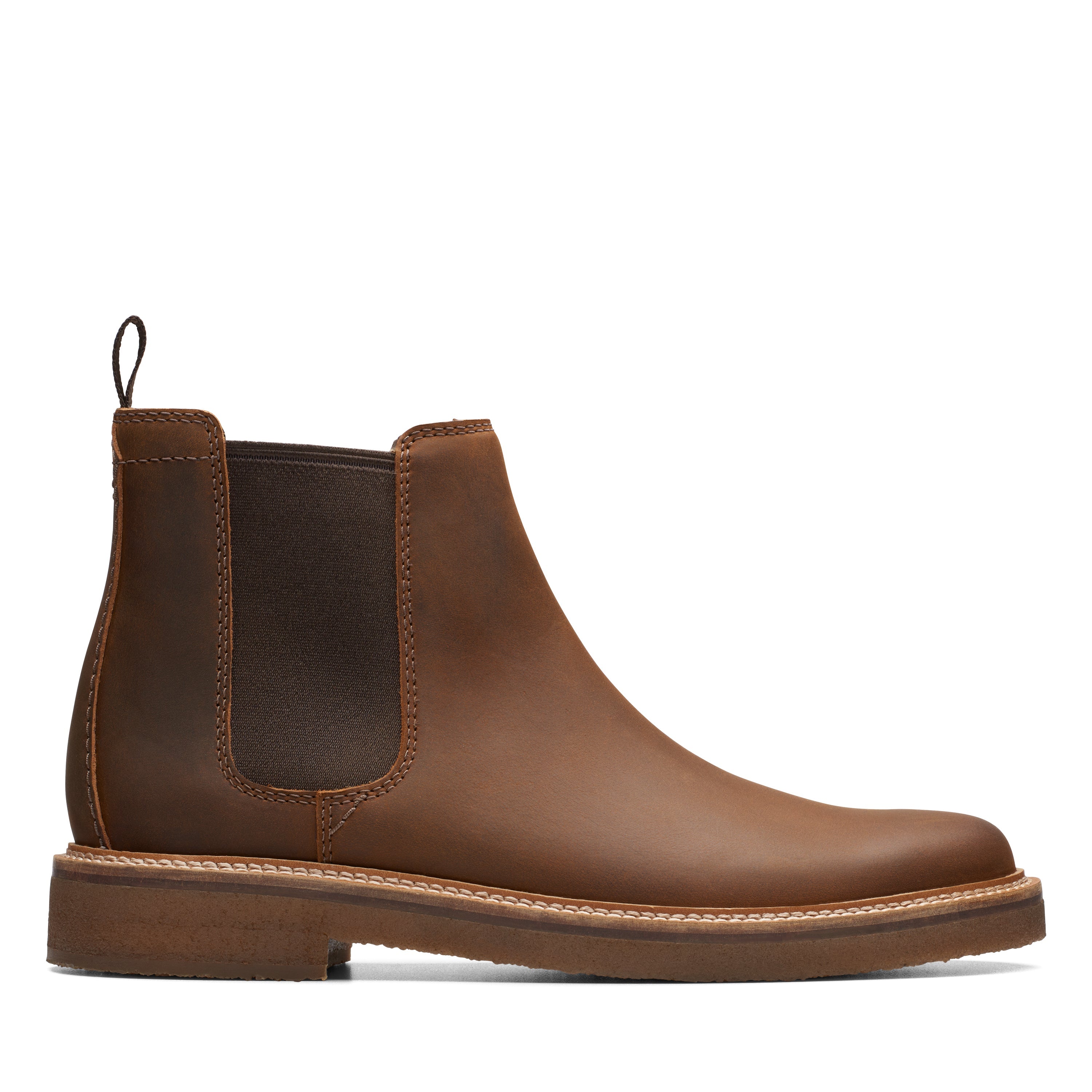Mens' Clarks Clarkdale Easy – Timeless Suede Chelsea Boot for Everyday Comfort    CLARKS
