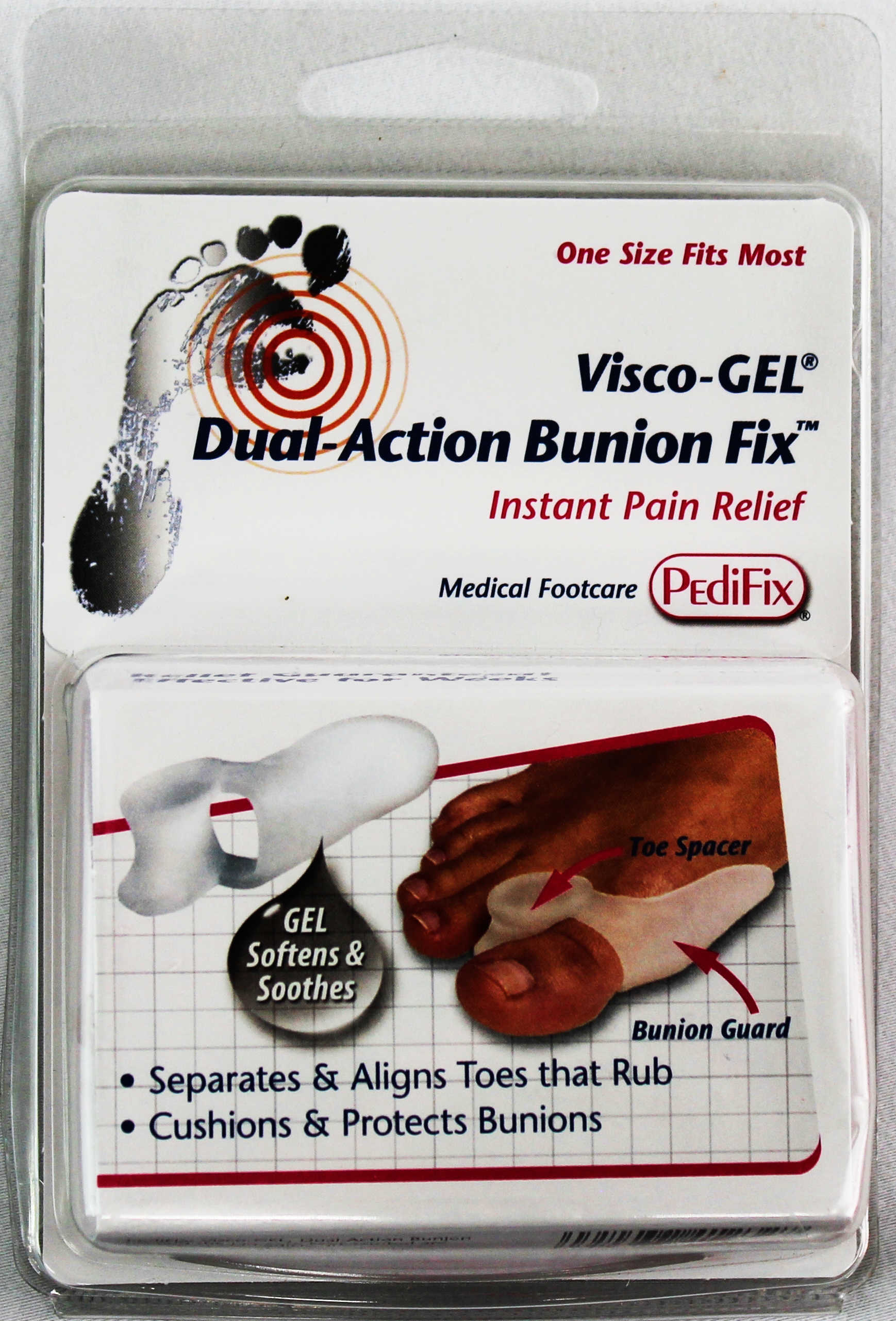 PediFix Dual-Action Bunion Fix – Toe Alignment & Bunion Relief in One    PEDIFIX