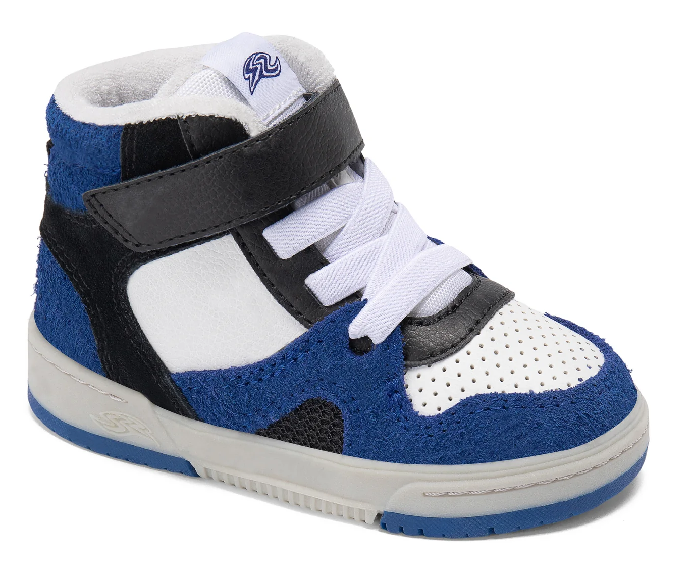 Toddler Stride Rite Madrid – Memory Foam Comfort High-Top Sneakers  BLUE / W / 13  STRIDERITE