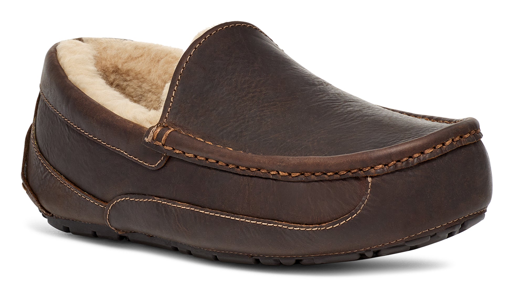 The Men’s UGG Ascot (Leather) Slipper – Timeless Style & Everyday Comfort    UGG