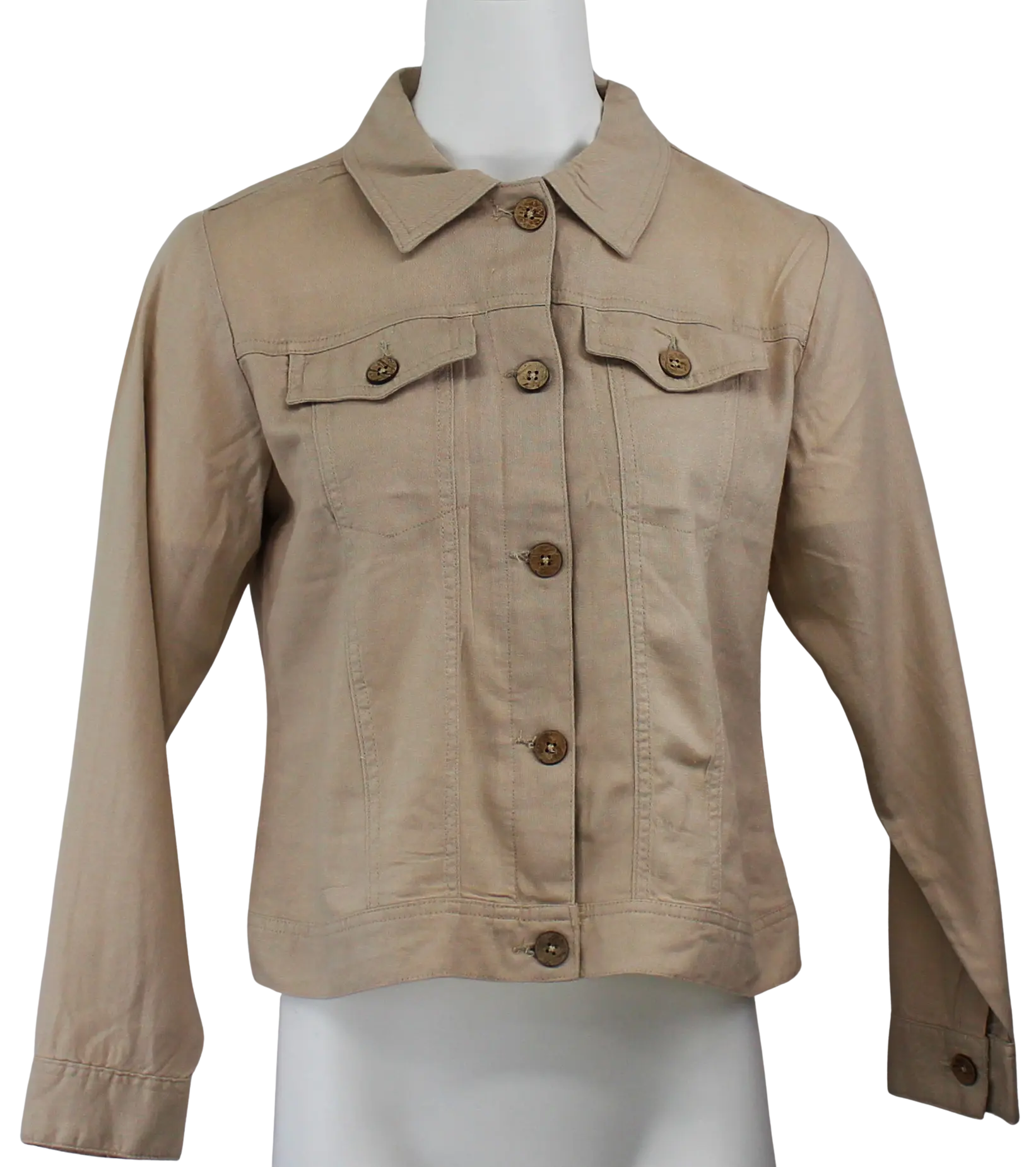 Keren Hart Beach Time Jacket – Lightweight Linen Blend Layer  SAND-XL  KEREN HART