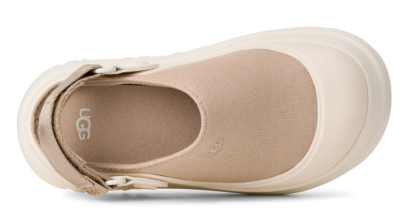 Kid’s UGG GoldenGlow Canvas Clog – Lightweight Summer Shoe