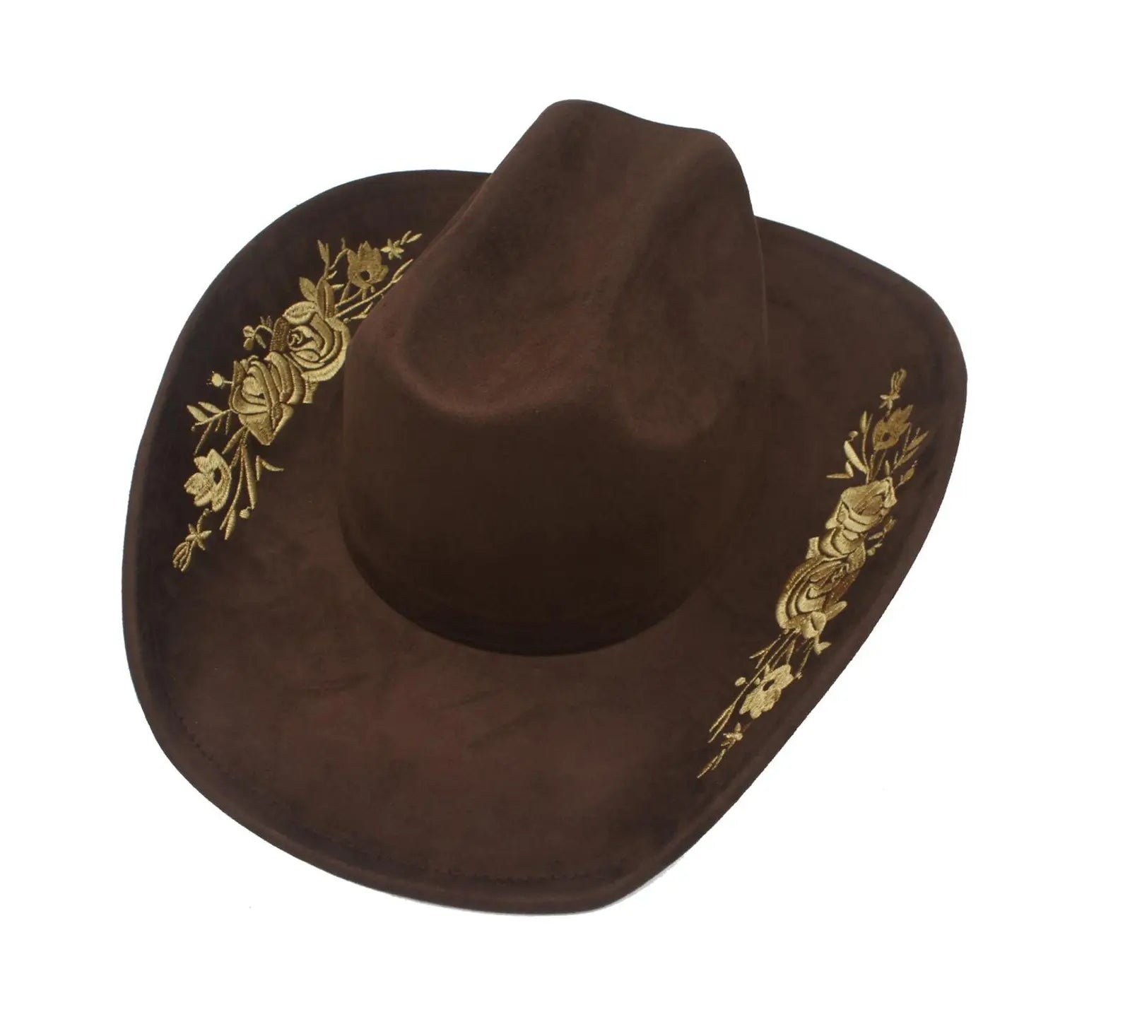 Joia Accessories Rose Embroidered Cowboy Hat – Rodeo & Festivals Style    JOIA TRADING CO.