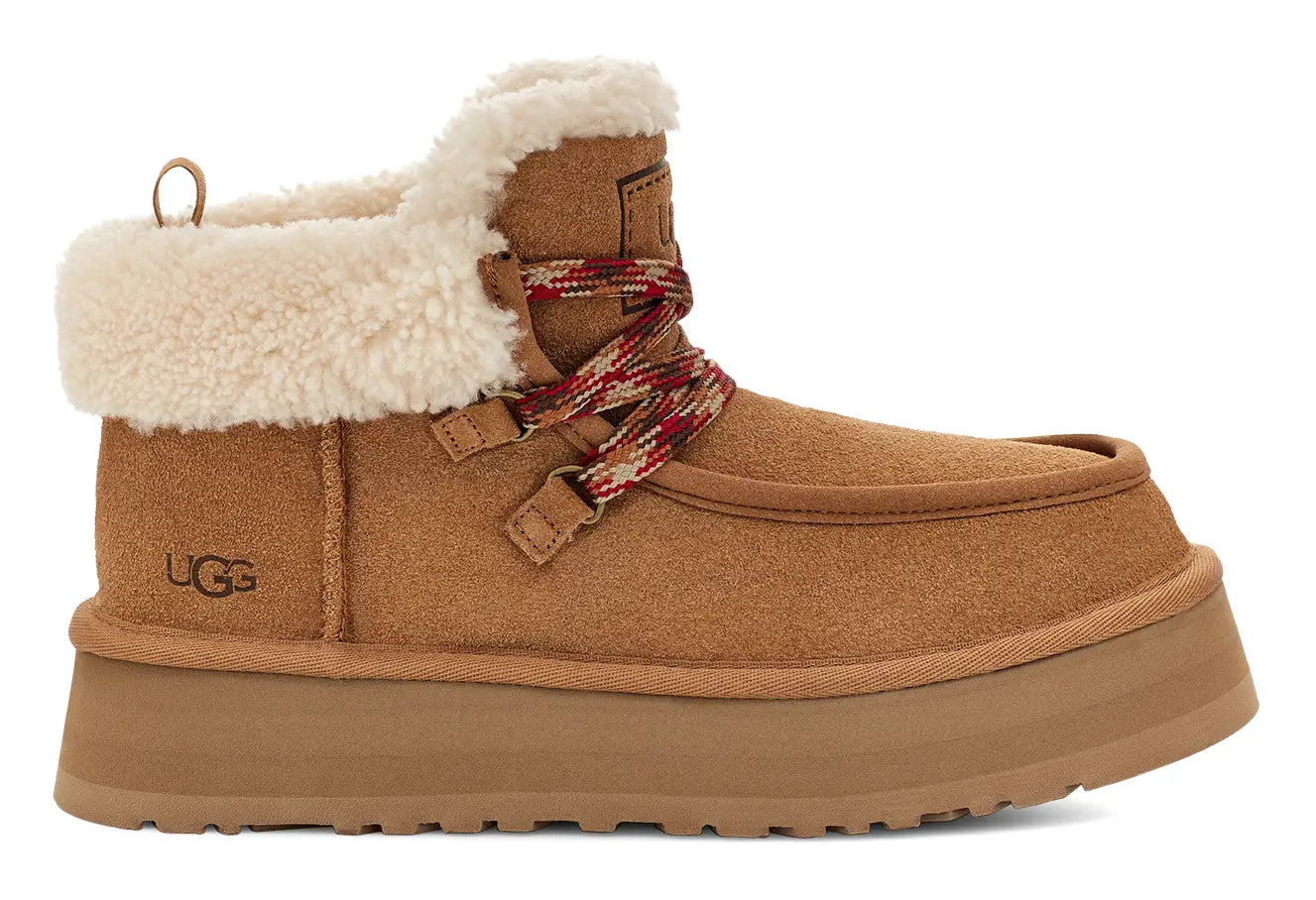 UGG Funkarra Cabin Cuff – Cozy Platform Shoe with Sheepskin Lining    UGG