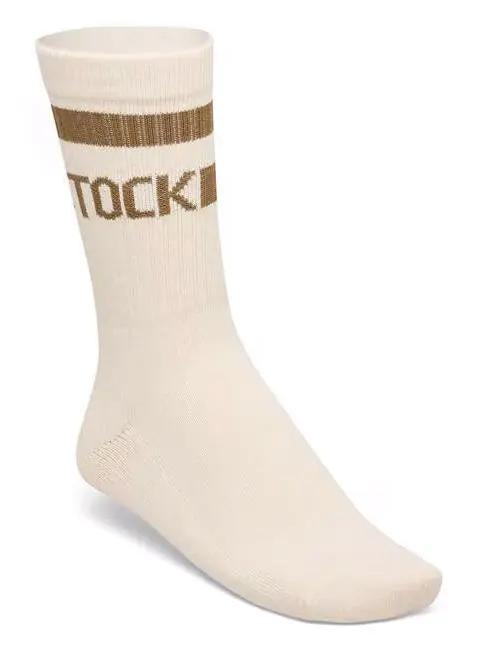 Birkenstock Cotton Tennis Socks – Sporty Comfort for Everyday Wear  EGGSHELL/MINK / 45-49  BIRKENSTOCK