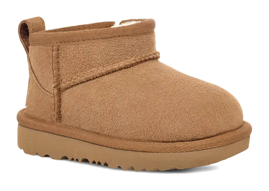 UGG Toddler's Classic Ultra Mini – Cozy, Stylish & Play-Ready  CHESTNUT-12  UGG
