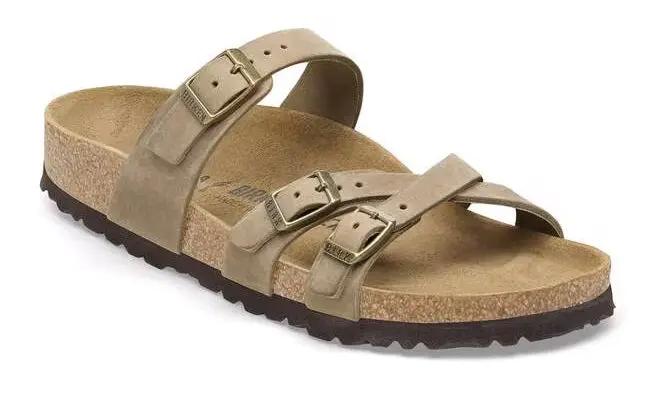 birkenstock franca tobacco oiled leather Birkenstock Women's Oiled Leather Franca, 37, Tobacco Brown