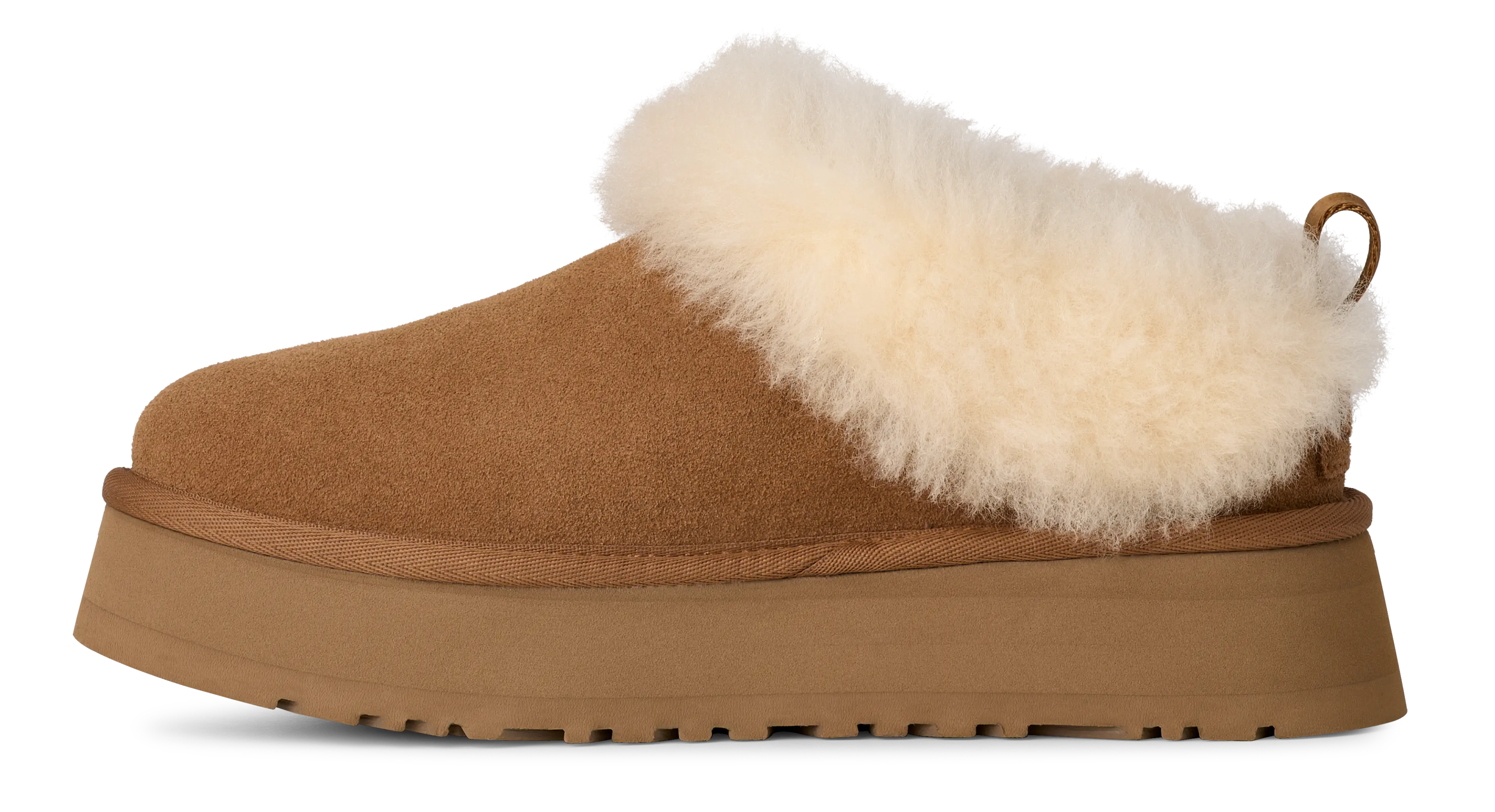 Women’s UGG Tazzelle – Cozy Sheepskin Indoor-Outdoor Platform Slipper    UGG