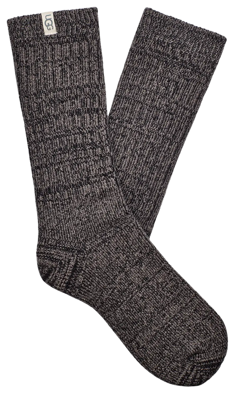 Women’s Rib Knit Slouch Crew Socks – Cozy & Stylish