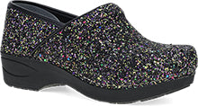 Women’s Dansko XP 2.0 Clog Black Magic Glitter – Signature Comfort with a Touch of Glam