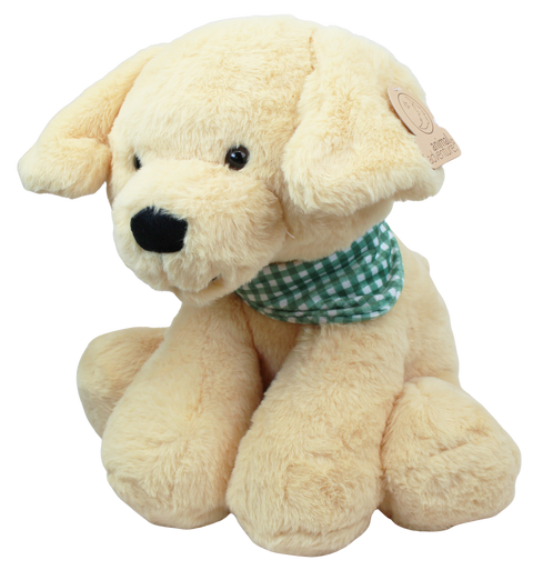 Joia Dog Plush w/Bandanna – Soft & Cuddly Companion