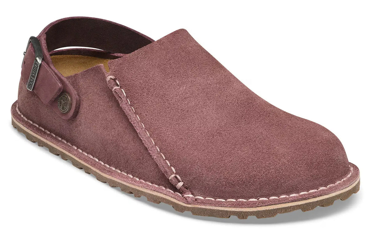 Birkenstock Lutry – Convertible Suede Clogs for All-Day Comfort