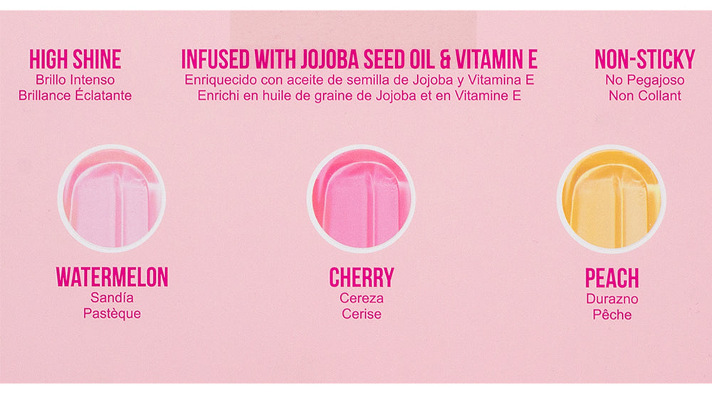 Joia Beauty Creations Fruity Dose Lip Balm Trio – Sweet Hydration On-the-Go    JOIA TRADING CO.