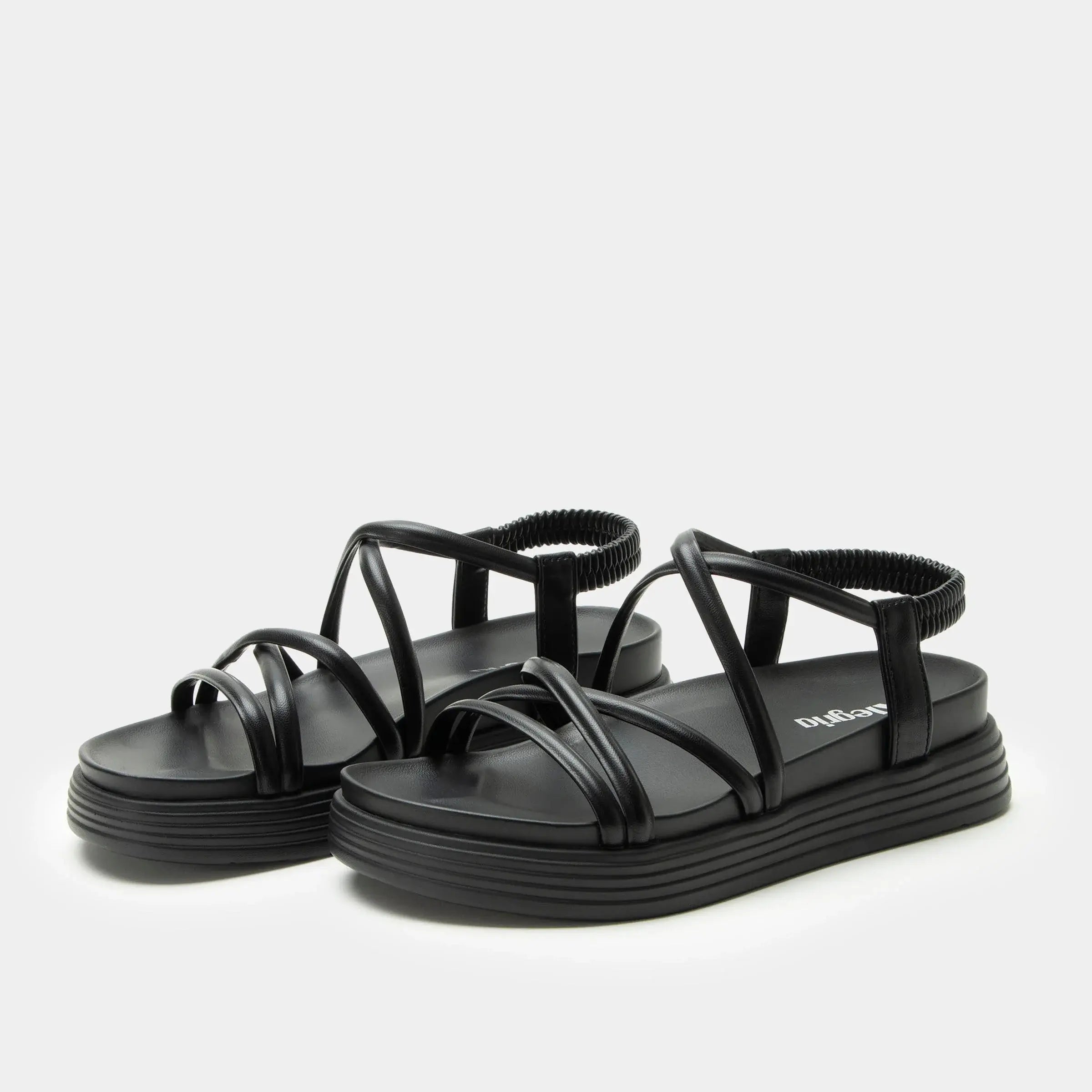 Women's Alegria Audie Sandal – Sleek Vegan Comfort with Arch Support