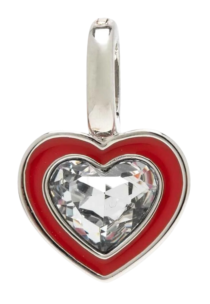 Pura Vida Harper Stone & Enamel Heart Charm – Sparkling Custom Jewelry    PURA VIDA BRACELETS