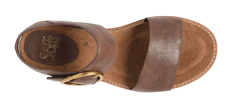 Women’s Sofft Bali – Adjustable Leather Sandal with Buckle Detail    SOFFT