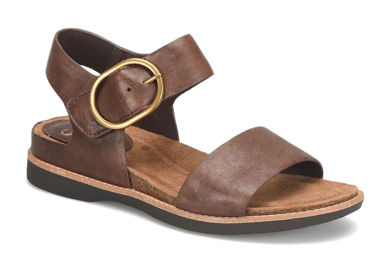 Women’s Sofft Bali – Adjustable Leather Sandal with Buckle Detail    SOFFT