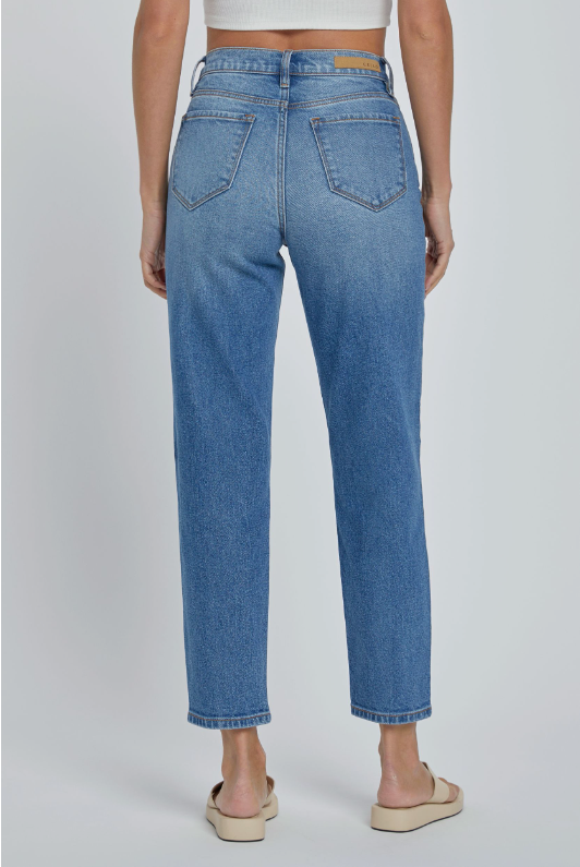 Cello Jeans High Rise Mom Jean Ankle Length – A Modern Take on a Classic Favorite    WAT? JEANS & CELLO JEANS