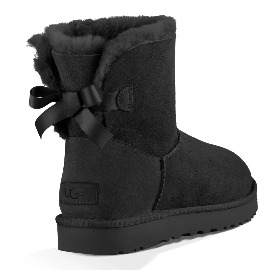 Women’s UGG Mini Bailey Bow II – Cozy Sheepskin Boot with a Feminine Touch    UGG