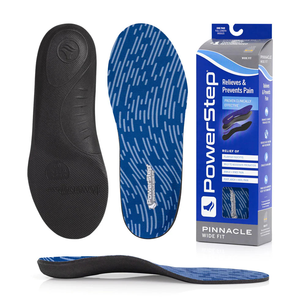 Pinnacle Wide Fit Insoles
