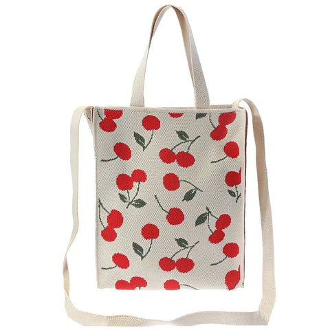Joia Cherry Market Mini Tote – Patteren Crossbody Tote