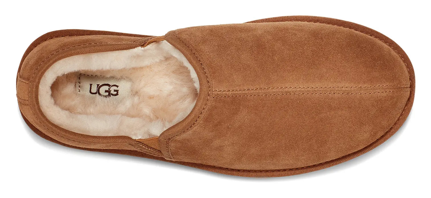 Men’s UGG Scuff Romeo II – Cozy Suede Slippers with Plush Wool Lining    UGG