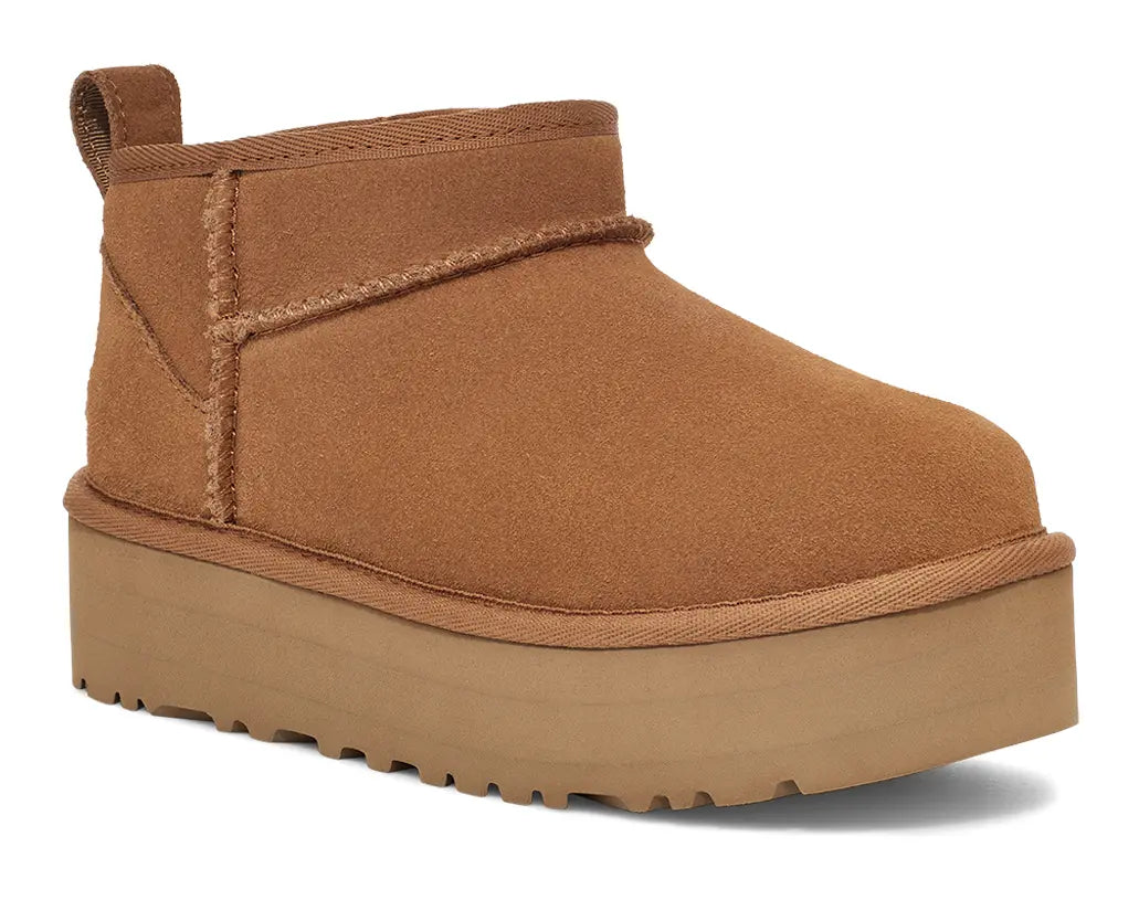 Kids' UGG Classic Ultra Mini Platform – Cozy & Stylish CHESTNUT-5 UGG
