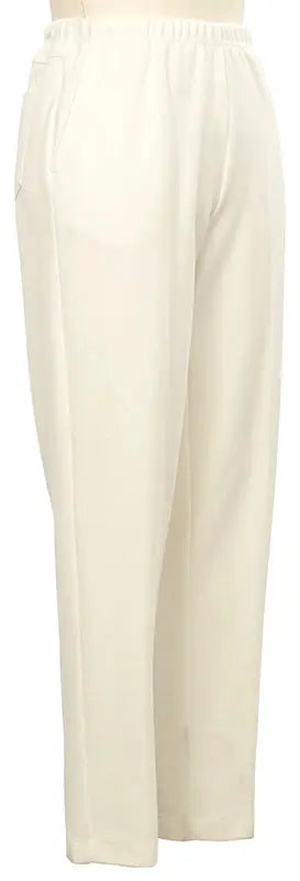 L. Hamrick Camilla Relax & Rewind Brushed Rib Pants – Soft Comfort & Casual Style  SNOWCAP / XL  L HAMRICK