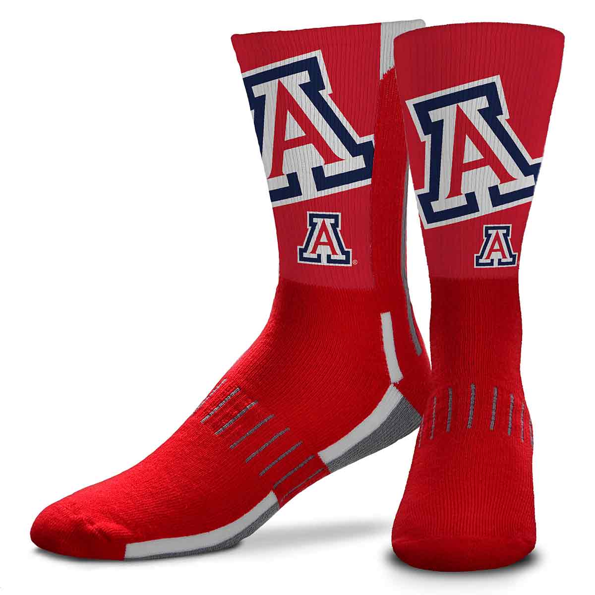 FBF Originals NCAA Football Phenom Curve Zoom II Socks – Team Spirit & Comfort  ARIZONA WILDCATS / LARGE  FBF ORIGINALS