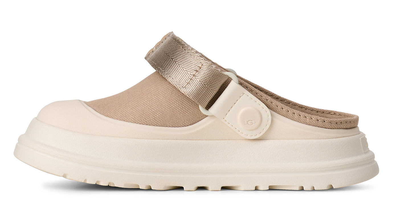 Kid’s UGG GoldenGlow Canvas Clog – Lightweight Summer Shoe