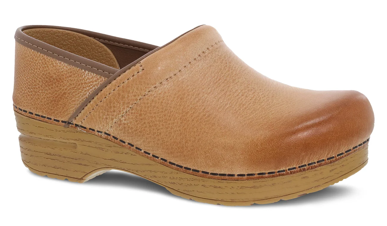 Women’s Dansko Professional Distressed Clog – Classic Comfort & All-Day Support    DANSKO
