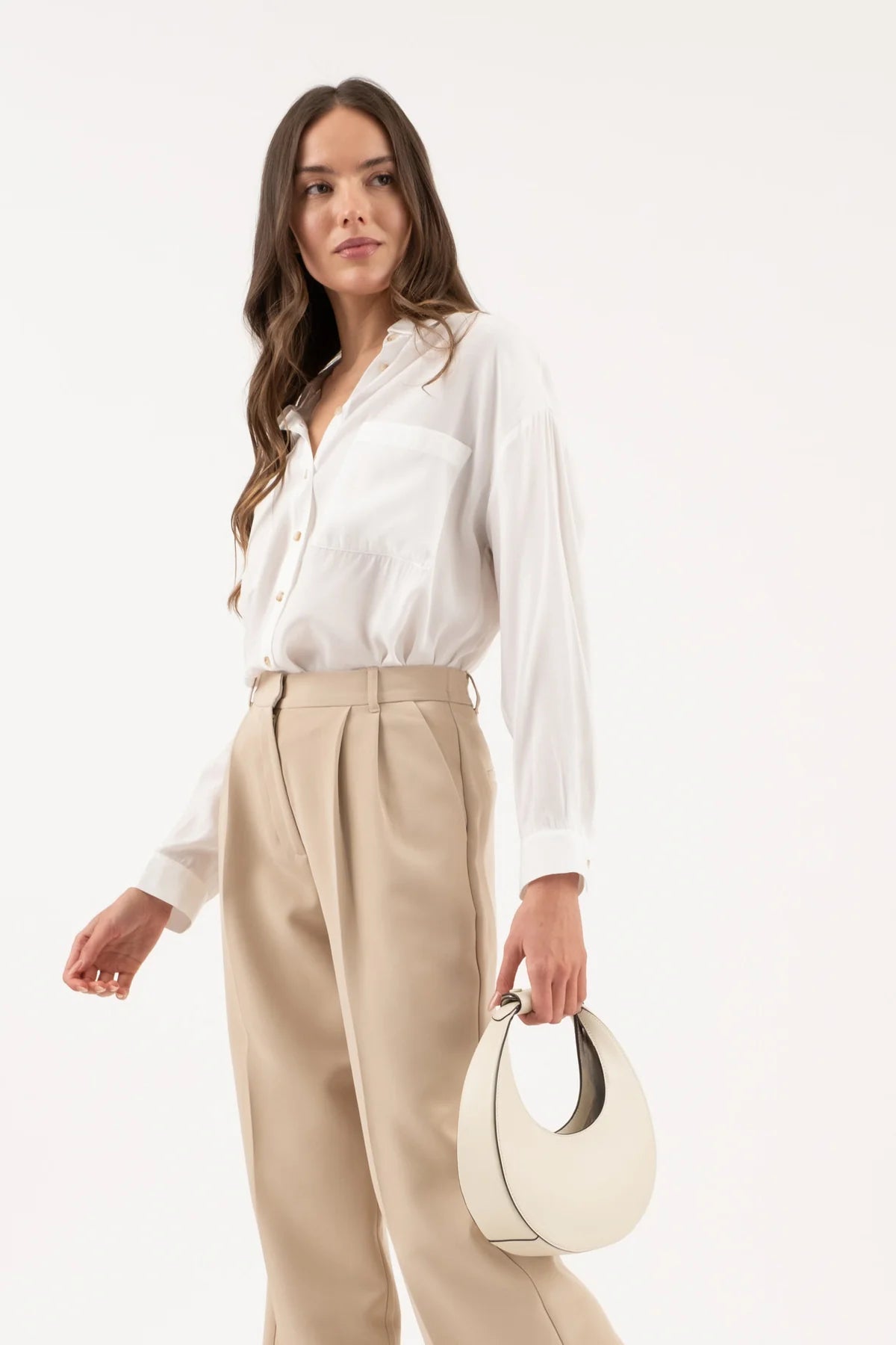 Blu Pepper Basic Button Down – Timeless, Chic & Effortless Style    BLU PEPPER