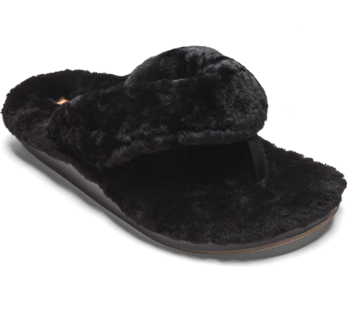 Women's OluKai Kīpe‘a Heu – Fluffy Slipper Sandal with Outdoor Sole