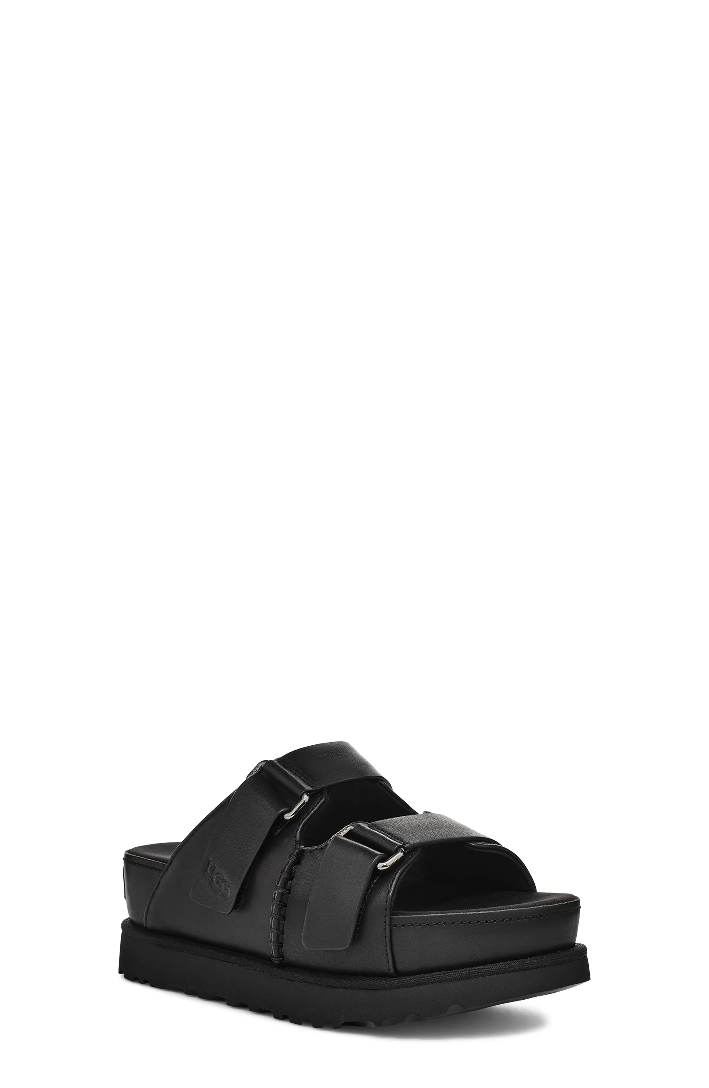 Women's Goldenstar Hi Slide  BLACK-10  UGG