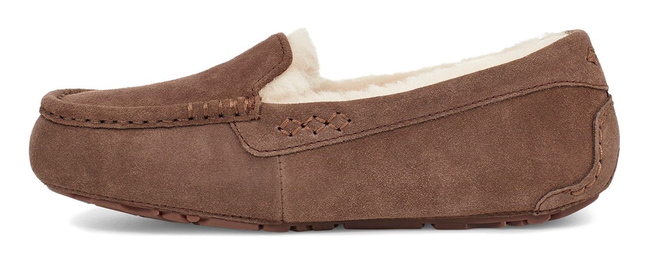 Women's UGG Ansley – Classic Suede Moccasin with Wool Lining    UGG