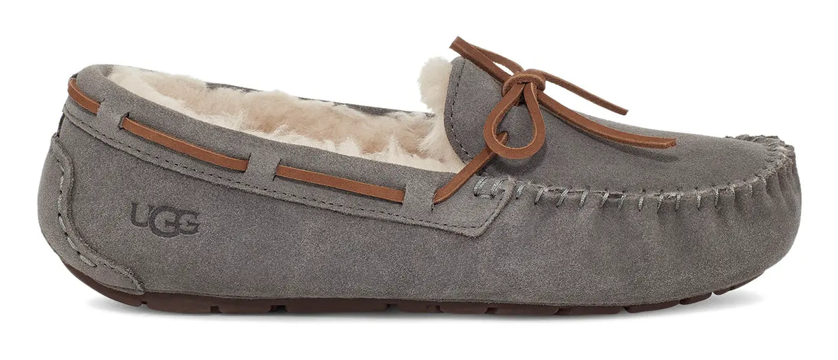 UGG Women's Dakota Chestnut Suede Slippers Moccasins 5612