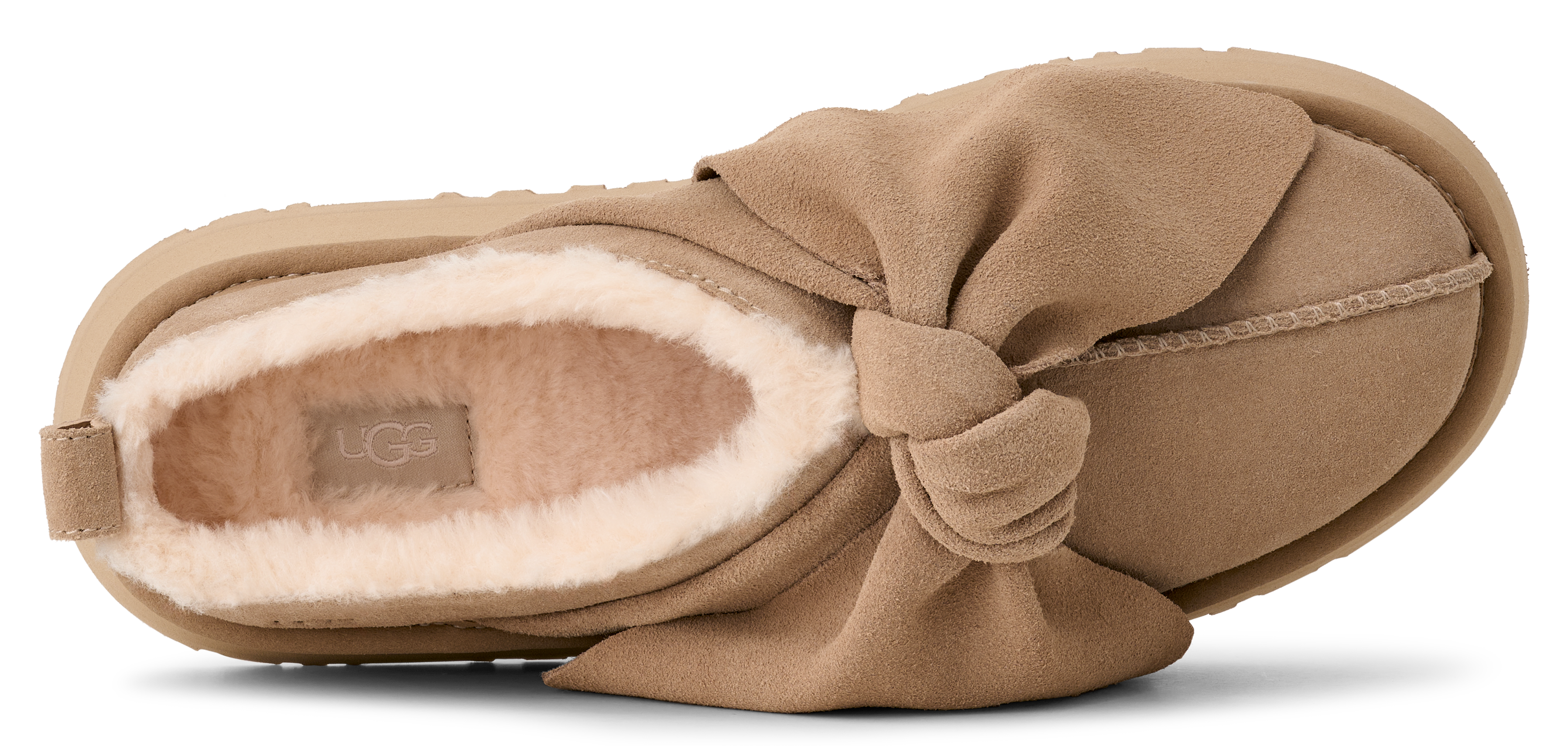 Women’s UGG Platform Slip-On Bow – Stylish Comfort Footwear    UGG