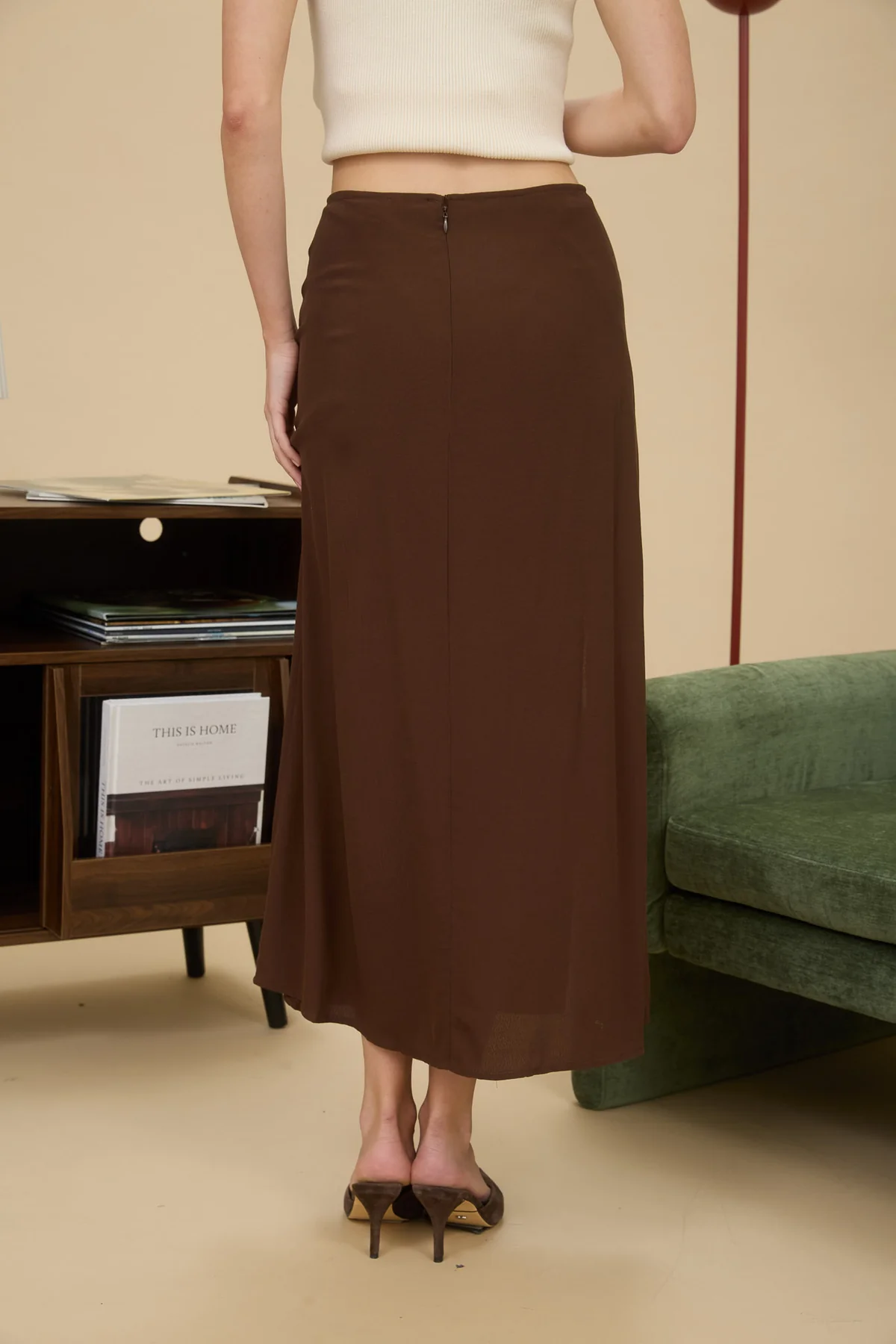 DAISY DRIFT MIDI SKIRT    BLU PEPPER