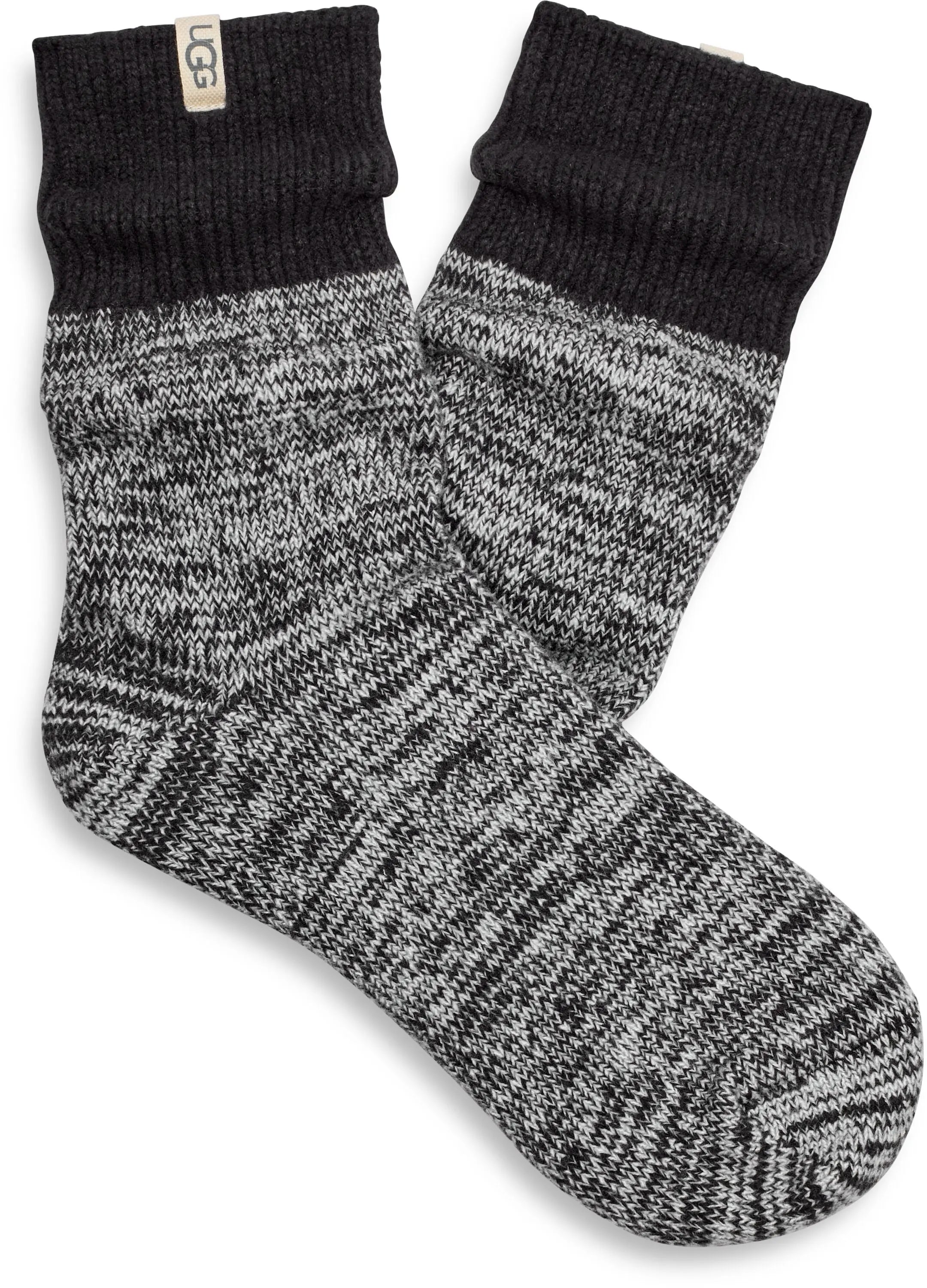 Women's UGG Rib Knit Slouchy Quarter Socks – Cozy Everyday Comfort    UGG