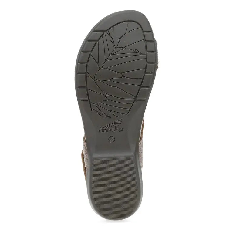 Women's Dansko Reece Waxy Burnished Sandal – Style Meets All-Day Comfort    DANSKO