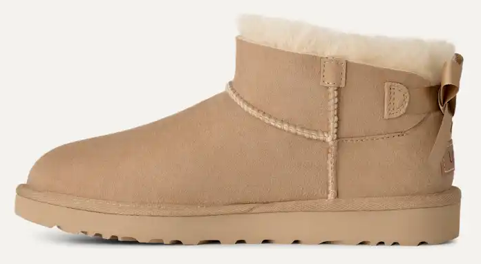 Women's UGG Ultra Mini Bailey Bow – Iconic Comfort with a Feminine Touch