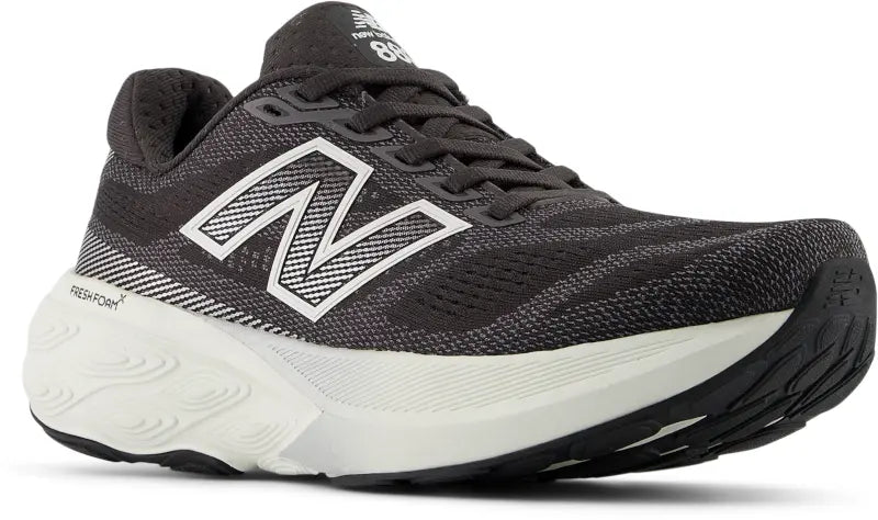 Women's Fresh Foam X 880V15  BLACK-WHITE-D-10  NEW BALANCE