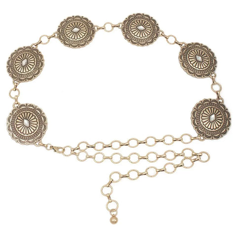 Joia Canyon Diamond Belt – Vintage Western Statement Belt