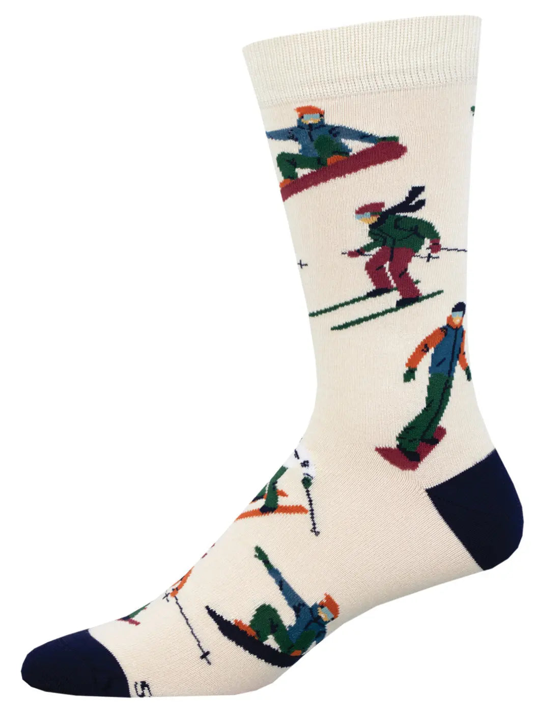 Men's Socksmith Snow Day Socks – Ski & Snowboard Style    SOCK SMITH