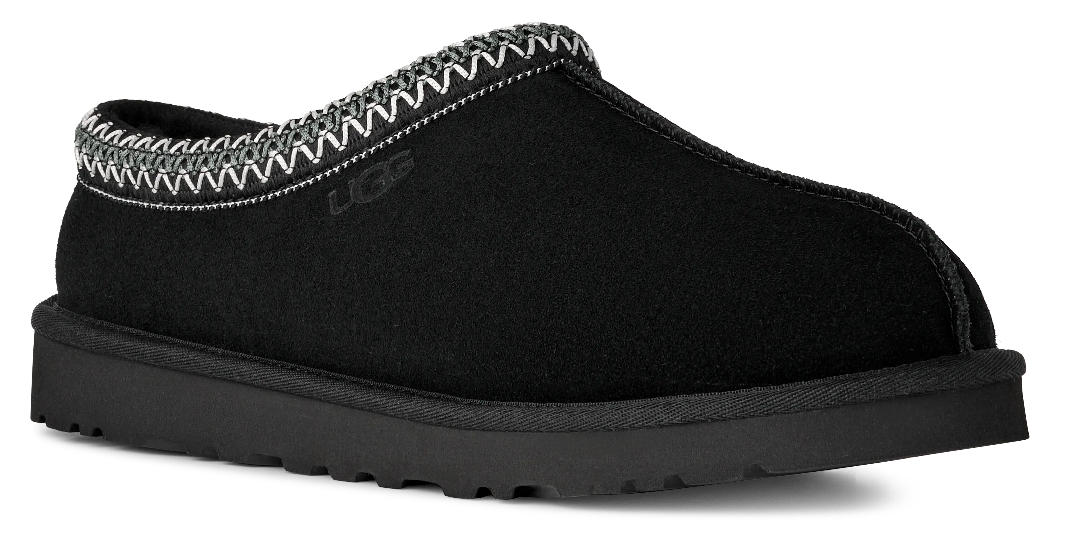 Men’s UGG Tasman II – Timeless Slip-On Slippers with Durable Outsole  BLACK / 15  UGG