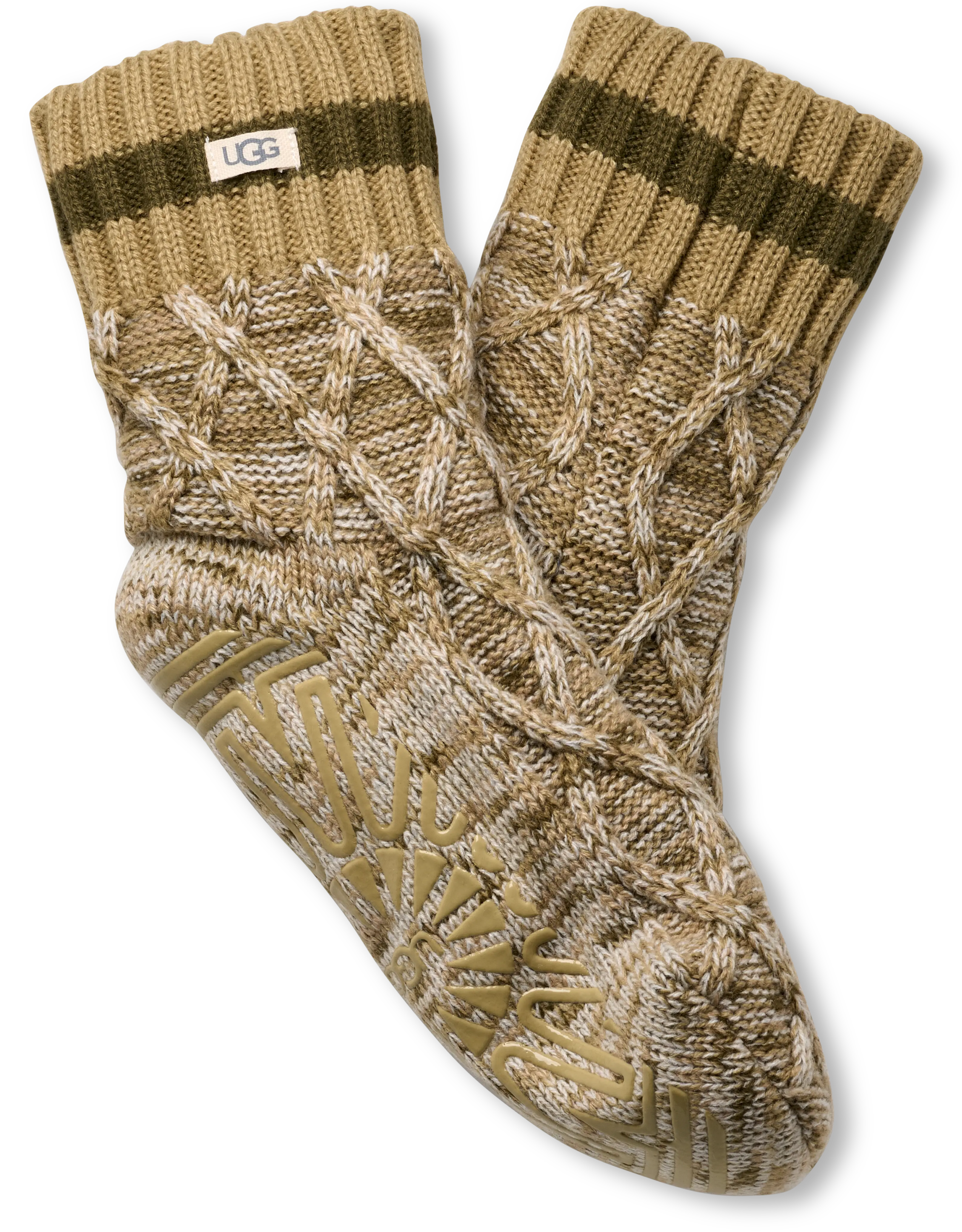 Women's UGG Deedee Fleece Lined II Quarter Crew Socks – Cozy Knit Comfort    UGG