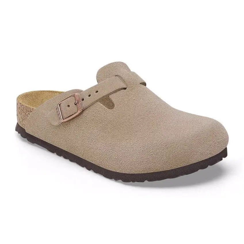 Kid’s Birkenstock Boston – Classic Suede Clog with Legendary Support    BIRKENSTOCK