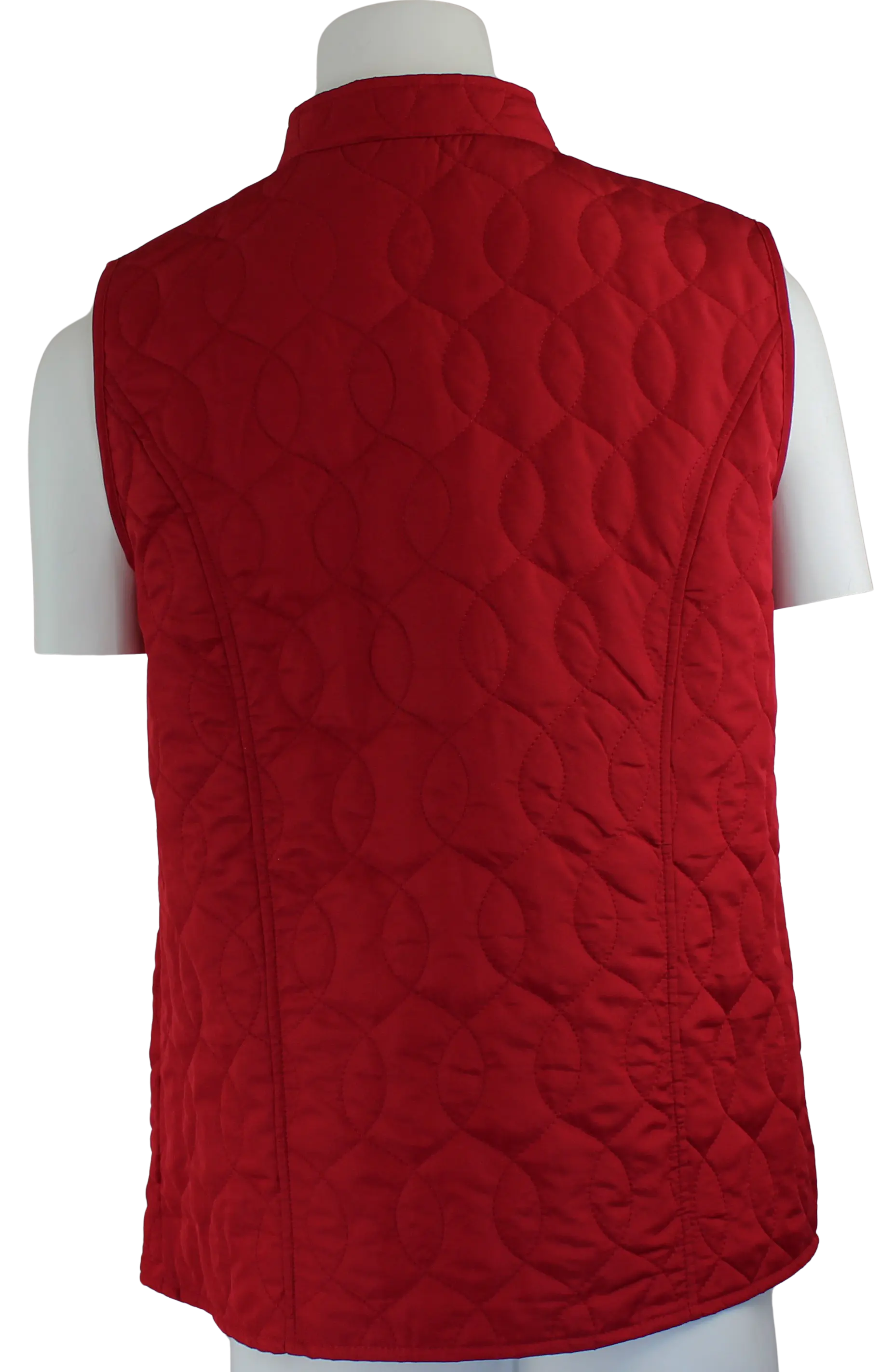 L. Hamrick Caitlin Quilted Vest – Lightweight Zip-Up Outer Layer    L HAMRICK